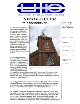 NEWSLETTER Volume 48, No