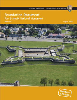 Foundation Document, Fort Stanwix National Monument, New York