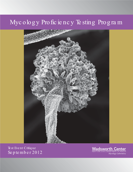 Mycology Proficiency Testing Program