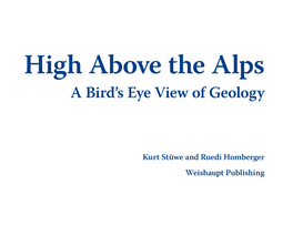 A Bird's Eye View of Geology