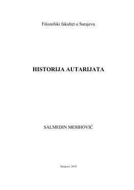 Historija Autarijata