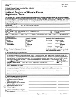 National Register of Historic Places Registration Form