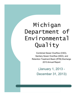 Michigan Department of Environmental Quality