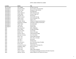 UUFCC Library for Catalog and Web 2019 Location 4