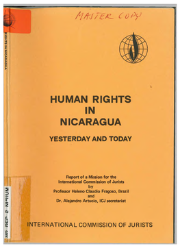 Human Rights in Nicaragua