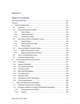 South Africa Case Study