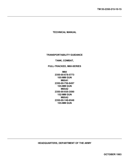 Tm 55-2350-215-10-15 Technical Manual