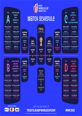 Match Schedule