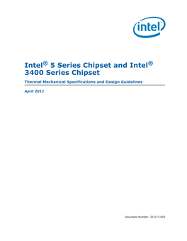 Intel® 5 Series Express Chipsetintel® A57 Chipsetintel® 3400 Series