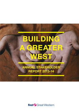 Annual Stakeholder Report 2013-14