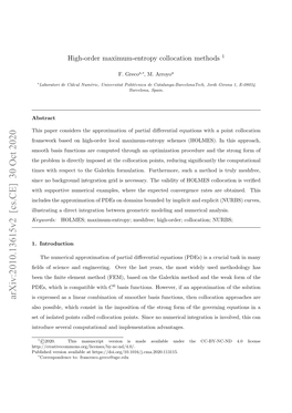 Arxiv:2010.13615V2 [Cs.CE] 30 Oct 2020