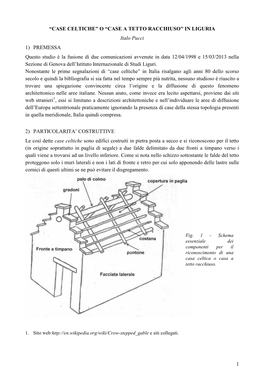 Case Celtiche in Liguria 1