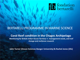 Bertarelli Programme in Marine Science