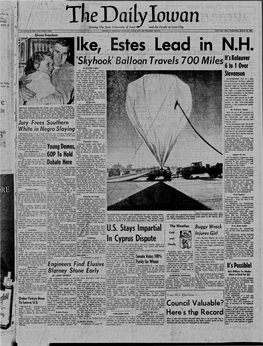 Daily Iowan (Iowa City, Iowa), 1956-03-14