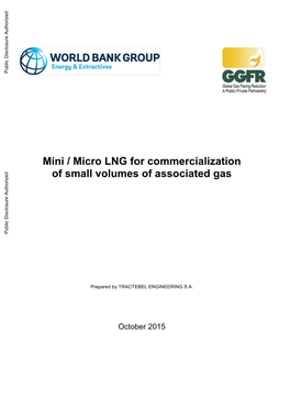 Mini / Micro LNG for Commercialization of Small Volumes of Associated Gas