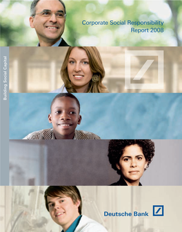 Building Social Capital CSR Report 2008