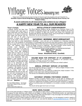 Village Voicesjanuary2012