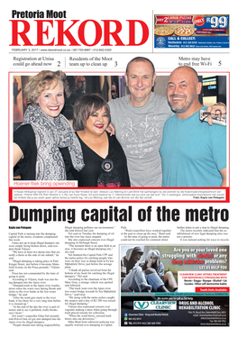 Dumping Capital of the Metro Kayla Van Petegem Illegal Dumping Pollutes Our Environment,” Park