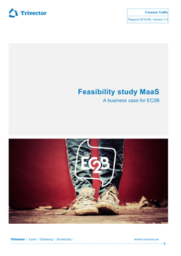 Feasibility Study Maas a Business Case for EC2B