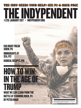 THE INDY NEEDS YOUR HELP! SEE P2 & BACK PAGE #220: January