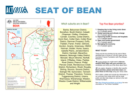 ACT Electorate Map: Bean