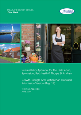 Growth Triangle Area Action Plan Sustainability Appraisal Technical Appendix