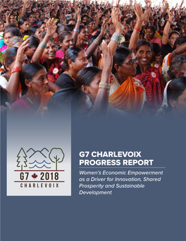 G7 Charlevoix Progress Report – Women's Economic Empowerment
