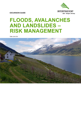 Floods, Avalanches and Landslides – Risk Management