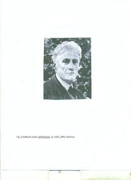 Fig. 1) Raffaello Sorbi, Self-Portrait, Ca. 1923, Uffizi, Florence