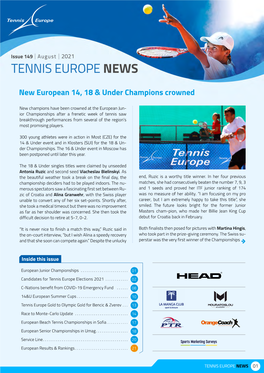 Tennis Europe News