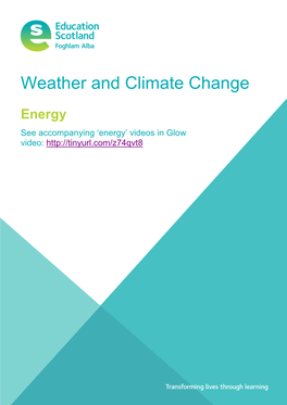 Weather and Climate Change