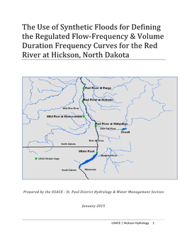 Otter Tail River Diversion at Breckenridge, Minnesota