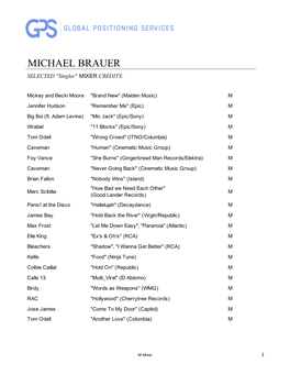 Brauer, Michael 2020 Singles-2