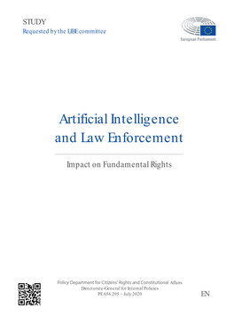 Artificial Intelligence and Law Enforcement
