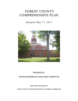 Forest County Comprehensive Plan