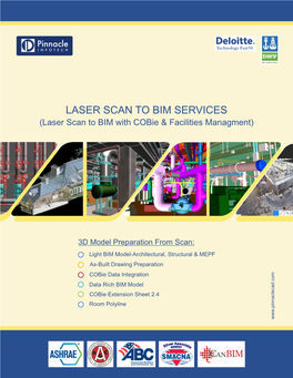 LASER SCAN to BIM SERVICES (Laser Scan to BIM with Cobie & Facilities Managment)