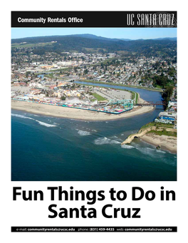 Fun Things to Do in Santa Cruz