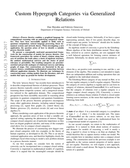 Custom Hypergraph Categories Via Generalized Relations