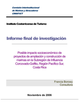 Informe Final De Investigación