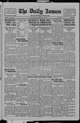 Daily Iowan (Iowa City, Iowa), 1923-05-13