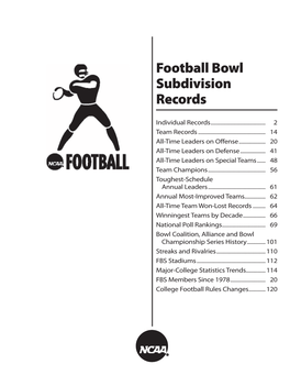 2012 DI Football Records Book