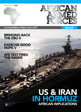 Us & Iran in Hormuz