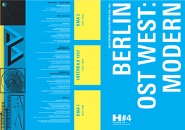 Berlin Ost West: Modern