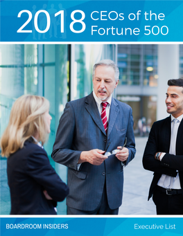 Fortune 500 CEO List 2018 PDF Download