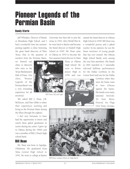 Pioneer Legends of the Permian Basin