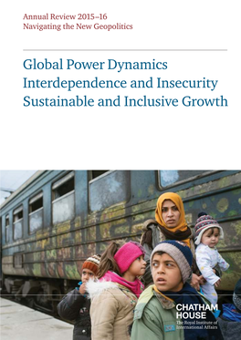 Global Power Dynamics Interdependence and Insecurity