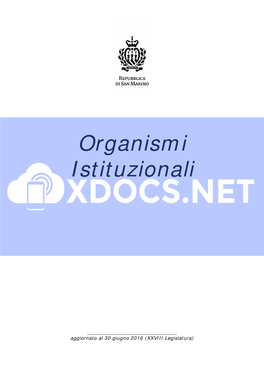 Organismi Istituzionali