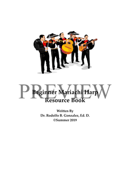 Beginner Mariachi Harp Resource Book Written by Dr