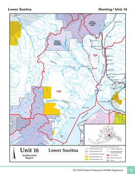 Lower Susitna Hunting / Unit 16