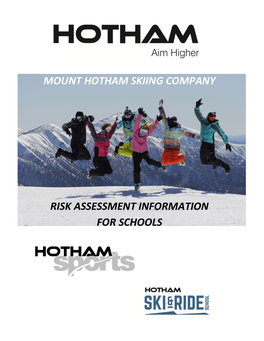 Mount Hotham Skiing Company Risk Assessment